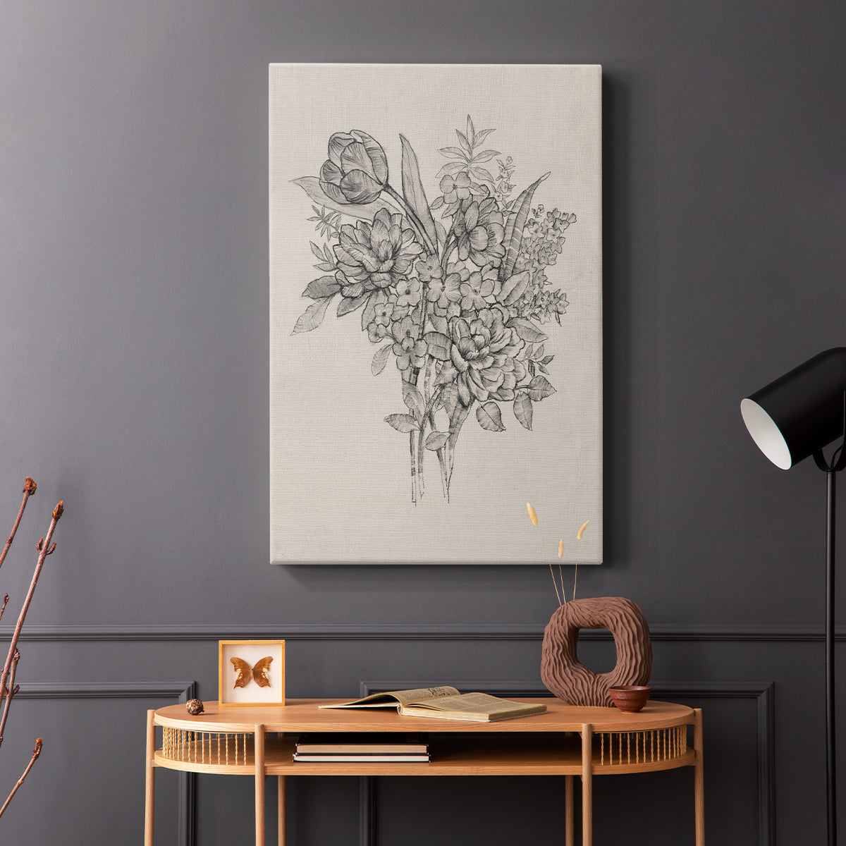 Floral Bouquet I - Canvas Art Print