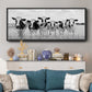 Grazing Pasture - Floater Framed Canvas Print