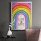 Love Loudly Collection B - Modern Framed Canvas Print