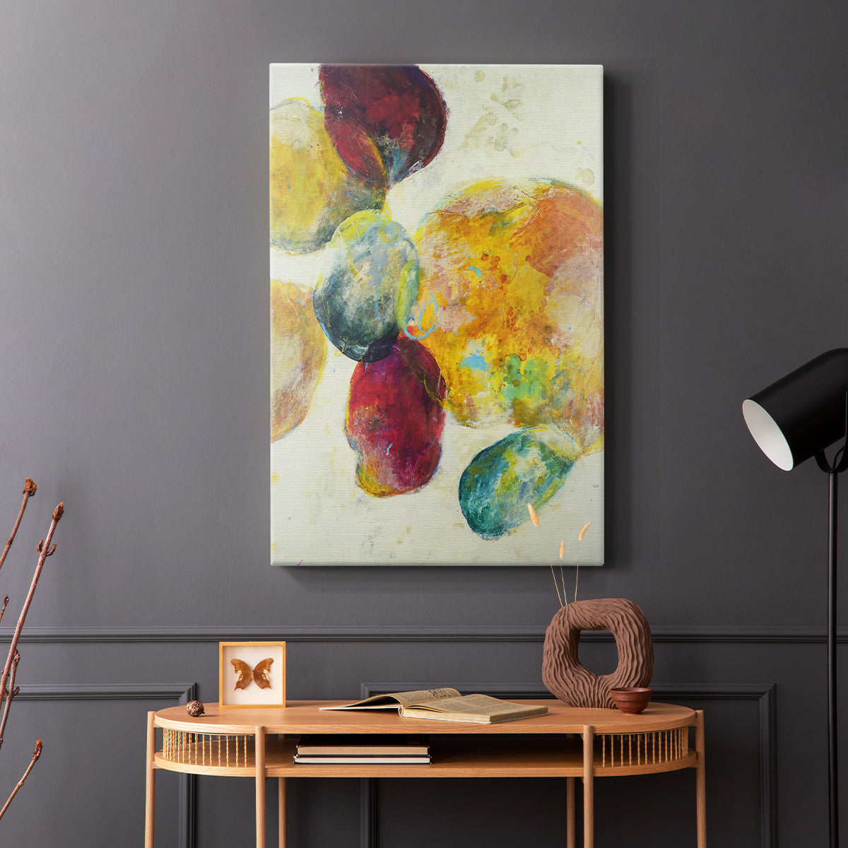 Earthy Fragments I - Canvas Art Print