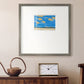 Textured Beachscape I - Double Matboard Framed Print