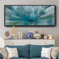Blue Awakening - Floater Framed Canvas Print