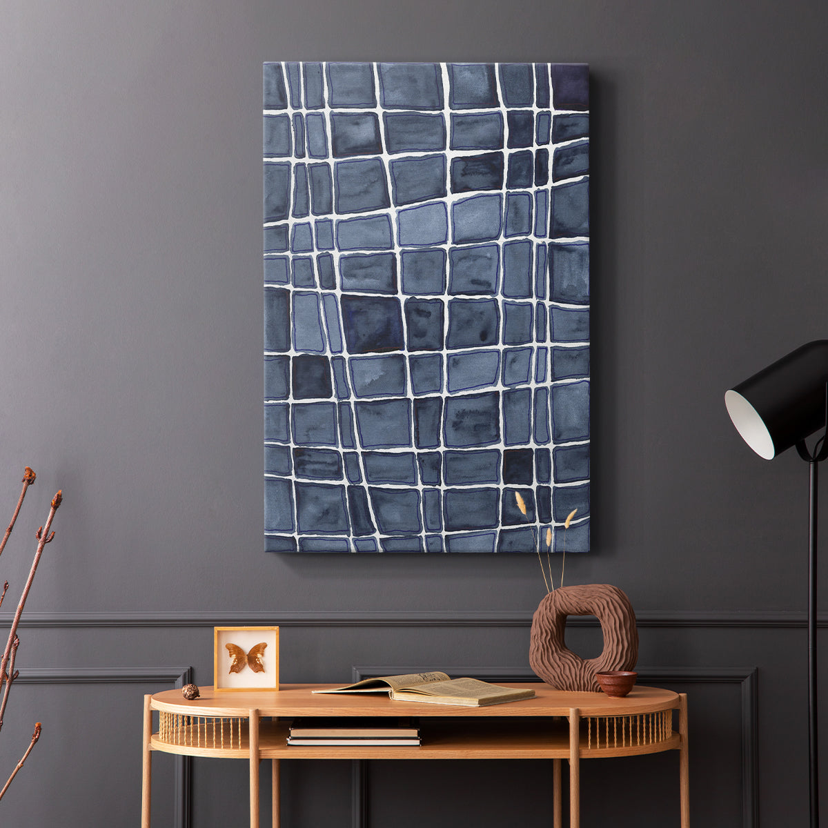 Square Bluff I - Canvas Art Print