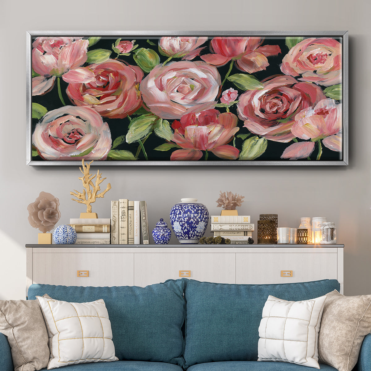 Red Velvet - Floater Framed Canvas Print