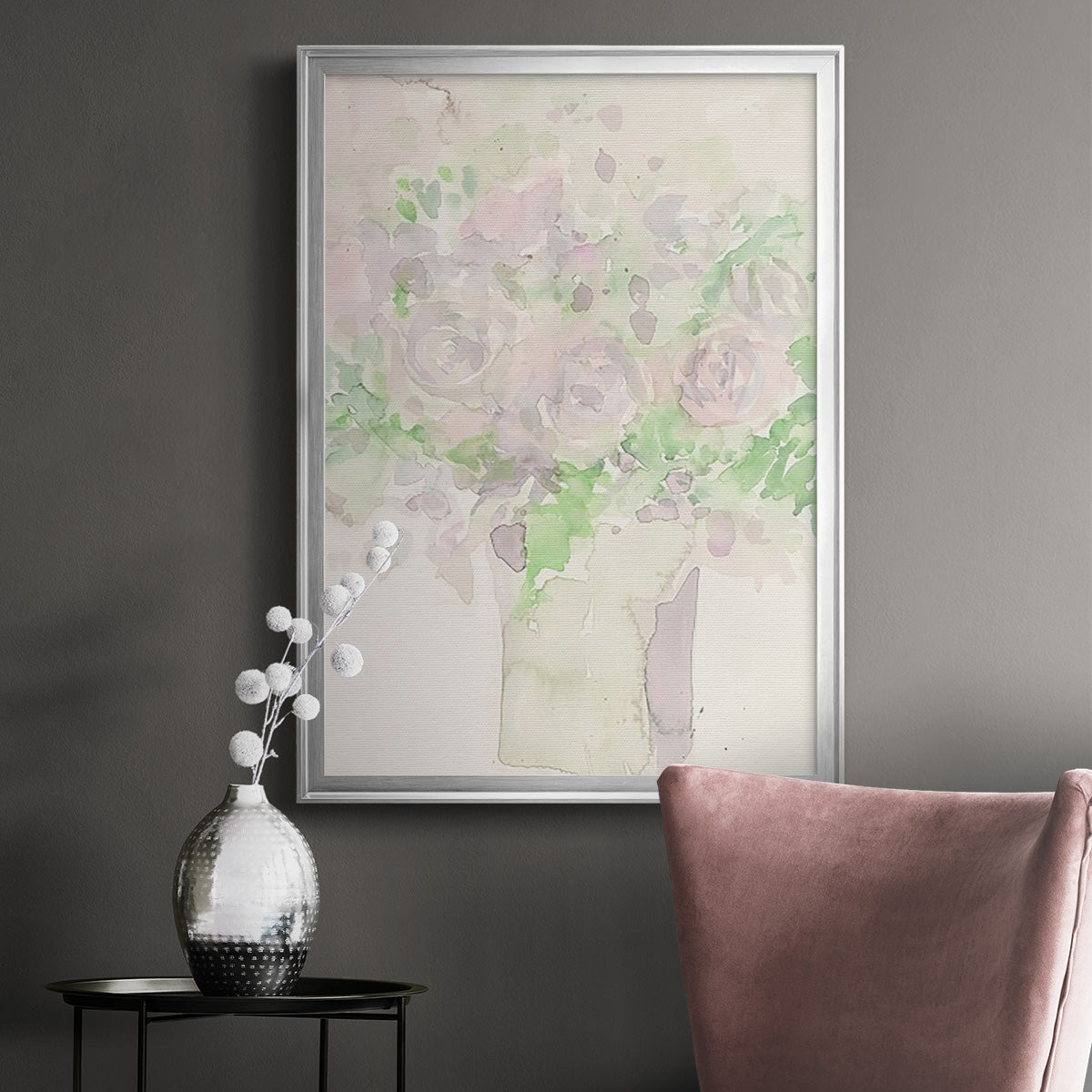 Natural Radiance II - Modern Framed Canvas Print