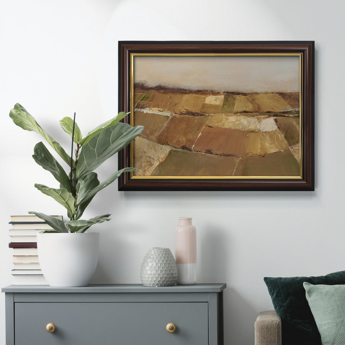 Autumn Pasture I Premium Framed Canvas- Ready to Hang