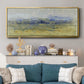 Open Terrain II - Floater Framed Canvas Print