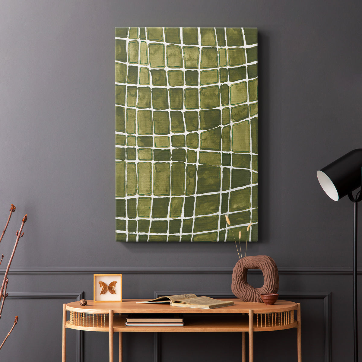 Square Bluff II - Canvas Art Print