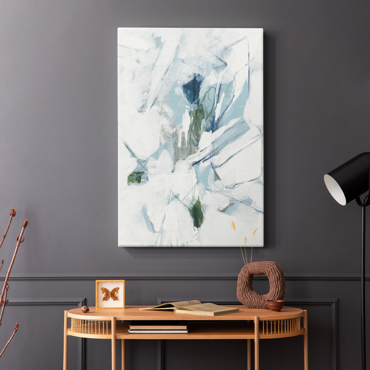 Ice Cavern IV - Canvas Art Print