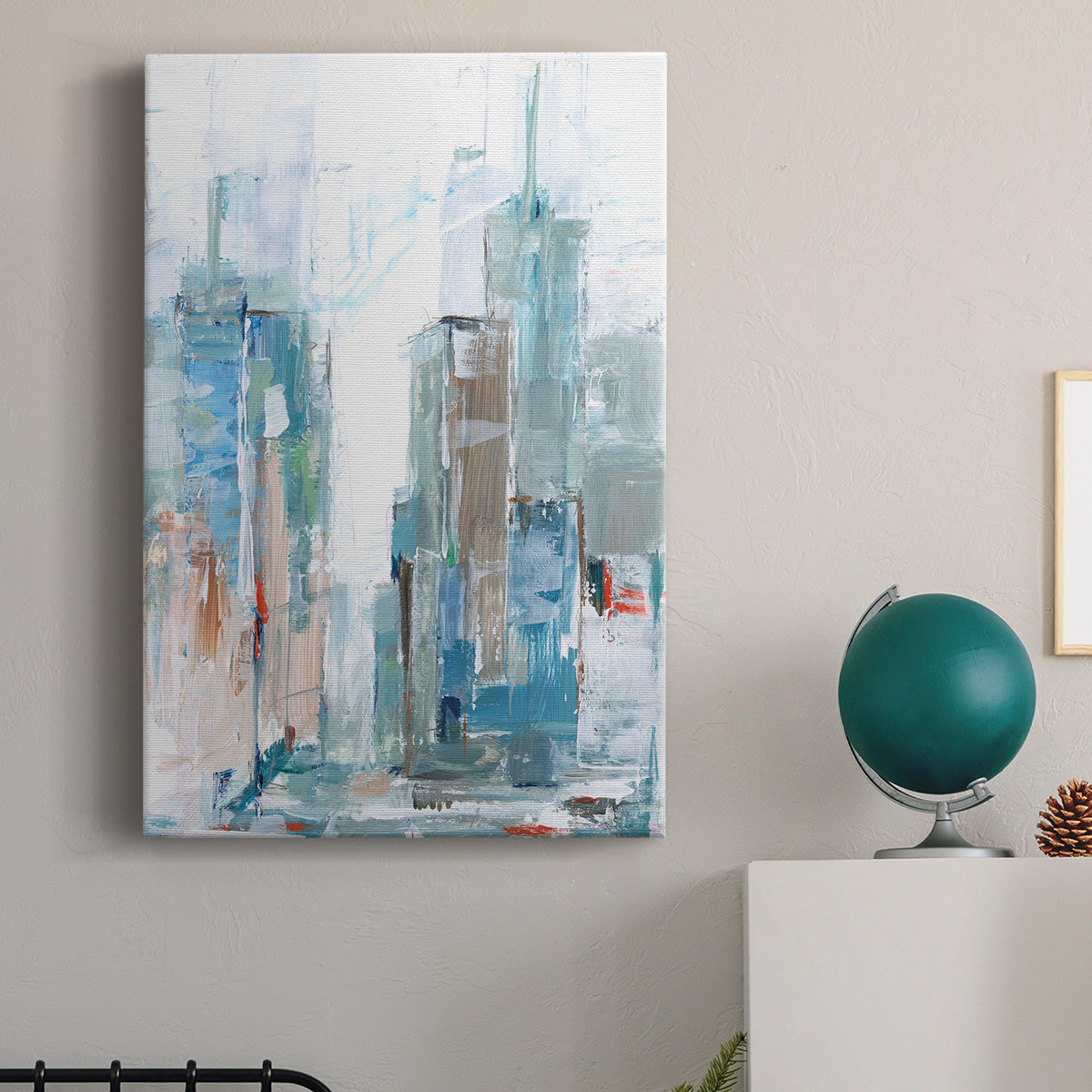 Brilliant City Study I Premium Gallery Wrapped Canvas - Ready to Hang