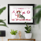 Puppy Valentine Collection A - Modern Framed Art Print