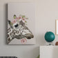 Peek A Boo Giraffe II Premium Gallery Wrapped Canvas - Ready to Hang