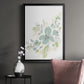 Seafoam Petals II - Modern Framed Canvas Print