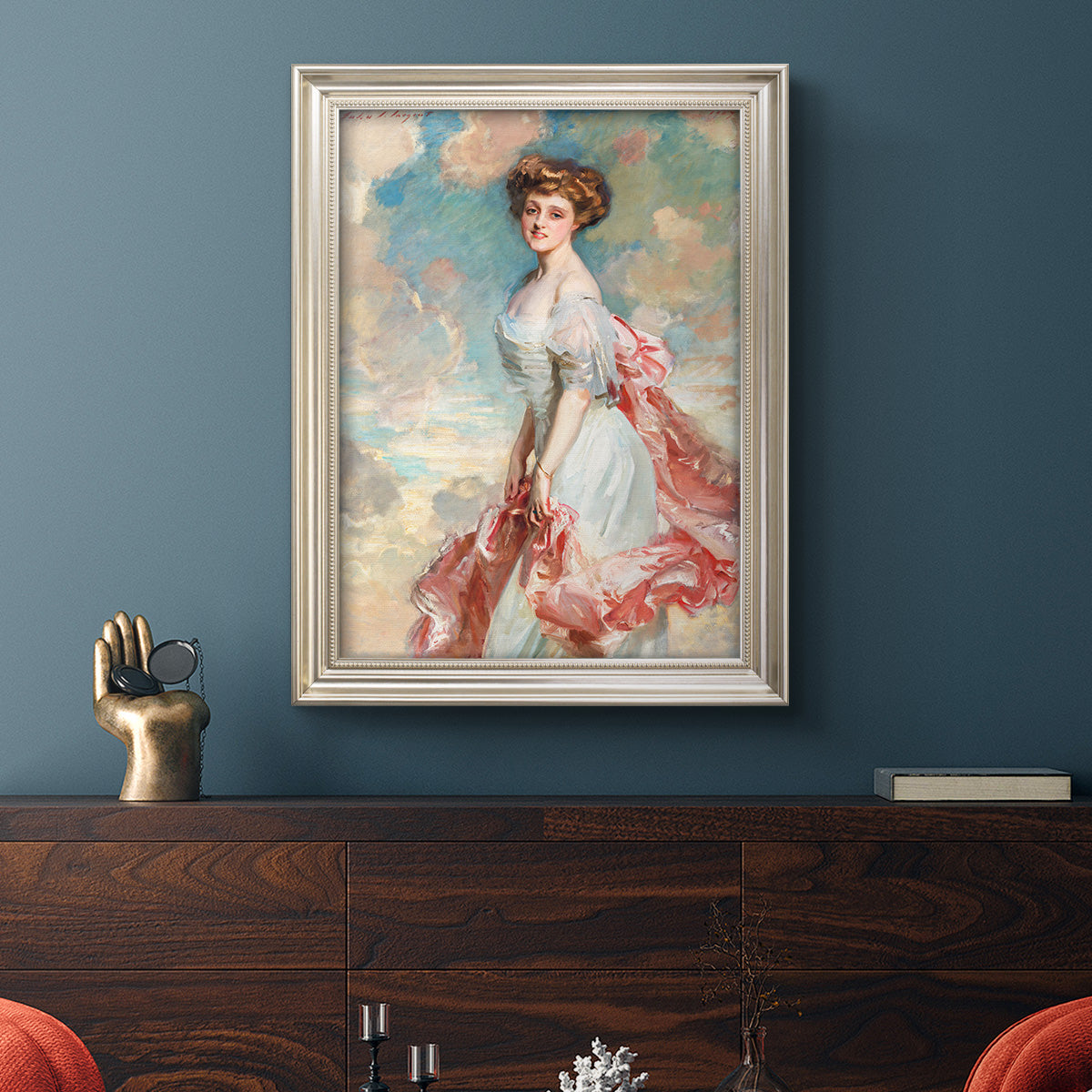 Miss Mathilde Townsend - Ornate Framed Canvas Print