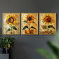 Floral Study Series CLVIII - Restickable Framed Art Set