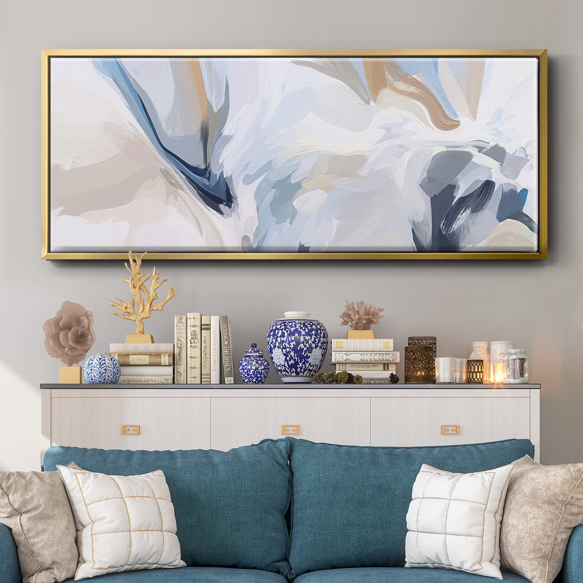 Fresh Air II - Floater Framed Canvas Print