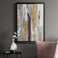 Tumultuous Amethyst II - Modern Framed Canvas Print