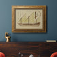 Antique Ship Plan VI Premium Framed Canvas- Ready to Hang