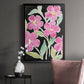 Floral Choir - Modern Framed Canvas Print