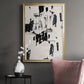 Tiles & Texture Abstract Angles V - Modern Framed Canvas Print