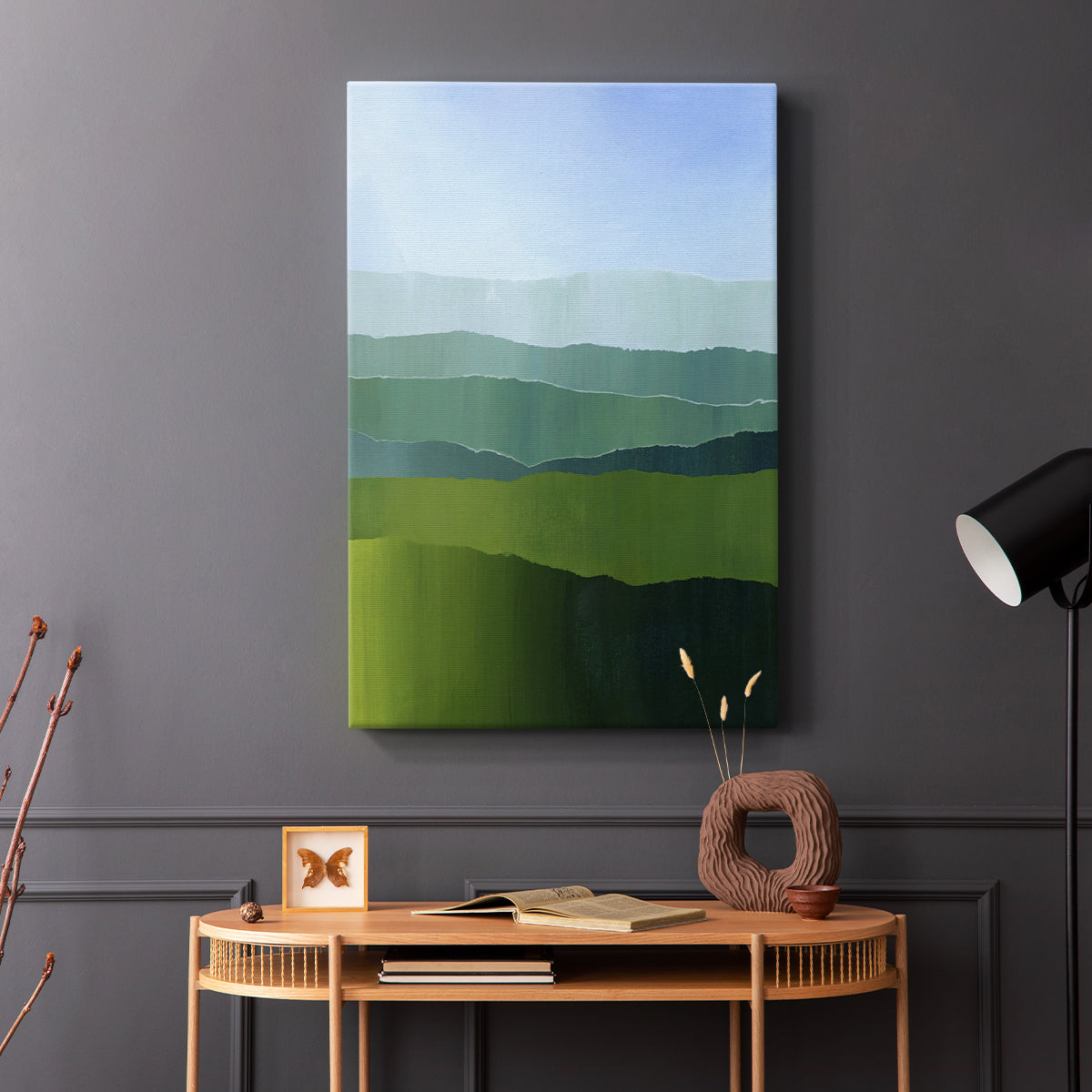 Blue Ridge Fade II - Canvas Art Print