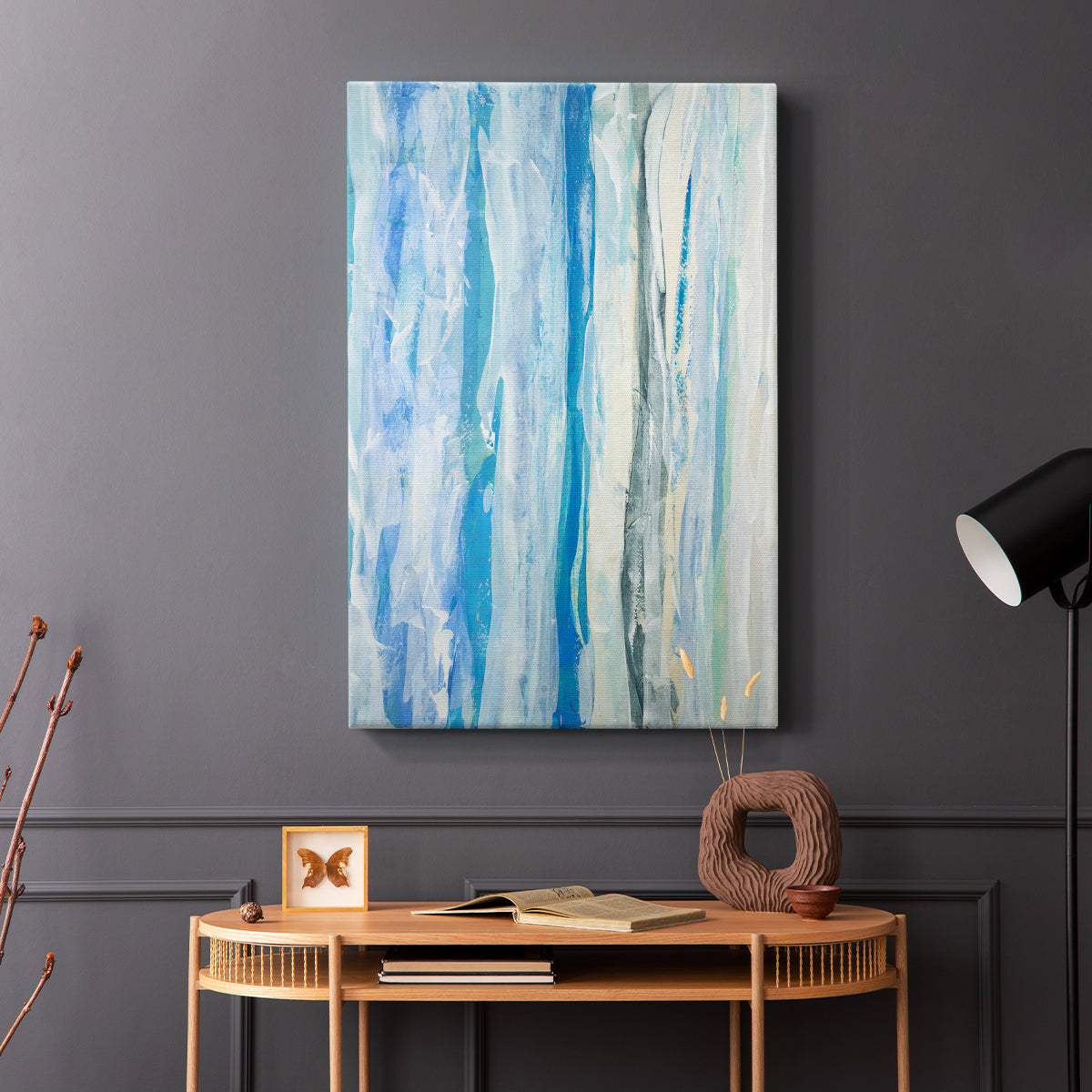 Swimming Ashore - Canvas Art Print