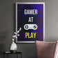 Gamer at Play VI - Modern Framed Canvas Print
