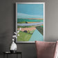 Bright Colored Countryside I - Modern Framed Canvas Print