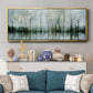 Mirrored Pond - Floater Framed Canvas Print