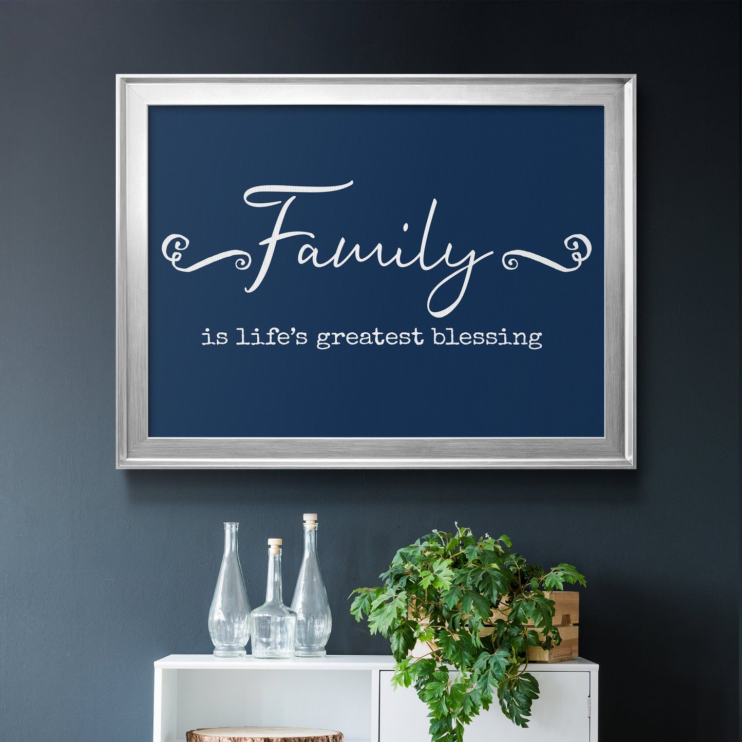 Family Greatest Blessing Premium Classic Framed Canvas - Ready to Hang