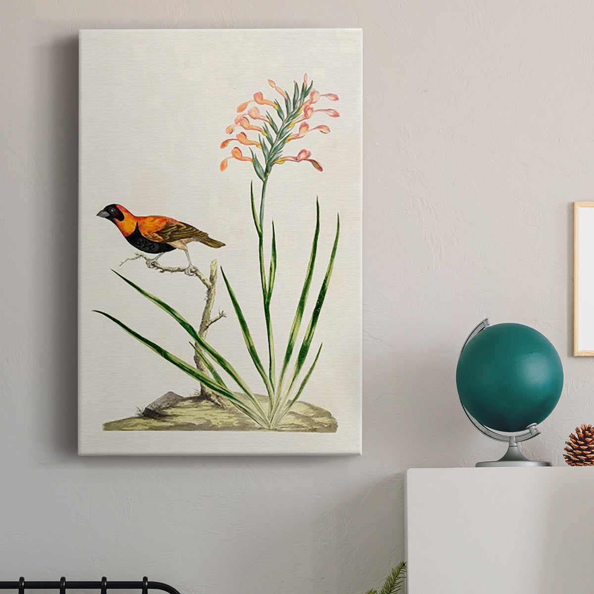 Bird in Habitat III Premium Gallery Wrapped Canvas - Ready to Hang