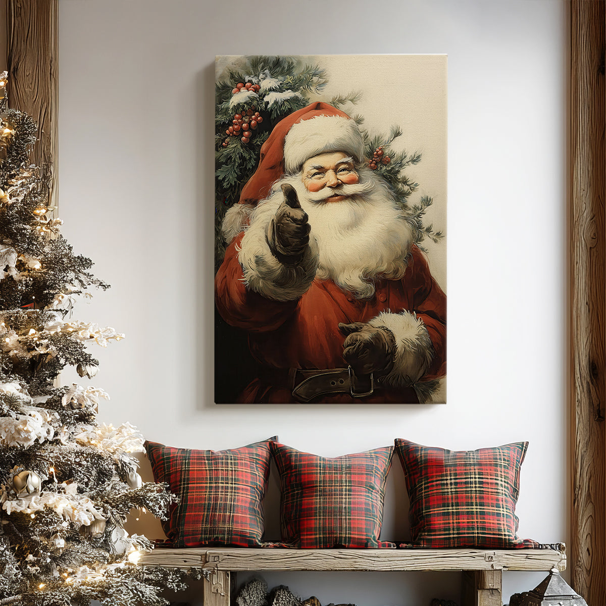 Skies of Candlelit Promise - Canvas Art Print
