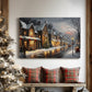 Night of Amber Icicles - Canvas Art Print