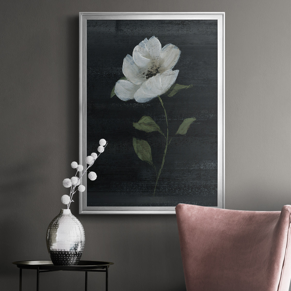 Country Botanical II - Modern Framed Canvas Print