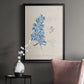 Blue Marine Algae VI - Modern Framed Canvas Print