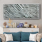 Forme de la mer  - Floater Framed Canvas Print