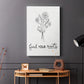 Find Your Roots Sketch - Canvas Art Print