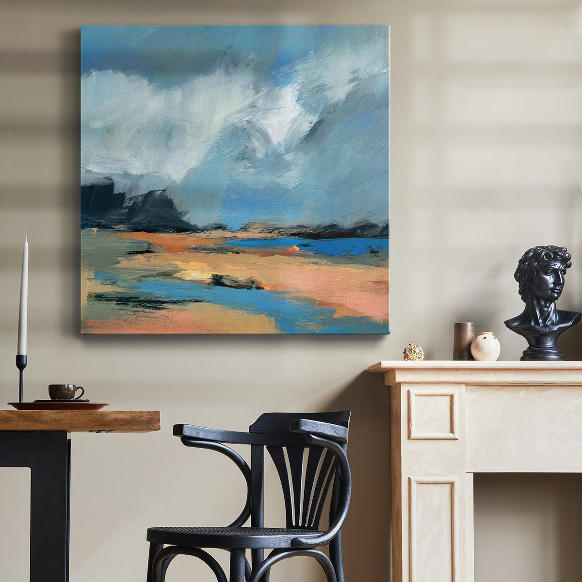 Blue Inlet I - Canvas Art Print