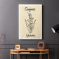 Birth Month VIII - Canvas Art Print