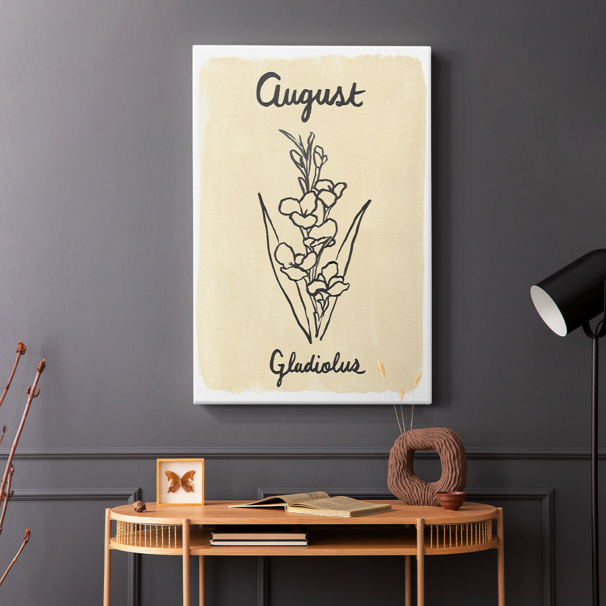 Birth Month VIII - Canvas Art Print