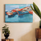 Primary Boats I - Canvas Art Print