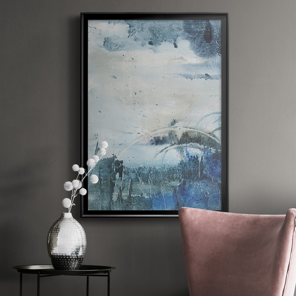 Coastal Seas II - Modern Framed Canvas Print