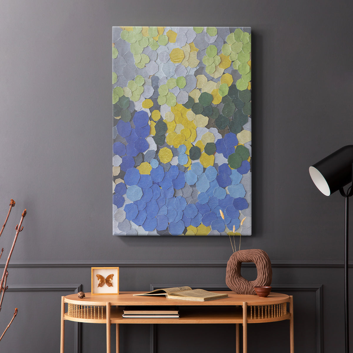 Lake Como Garden - Canvas Art Print