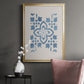 Monochrome Terra Mesa Tile I - Modern Framed Canvas Print