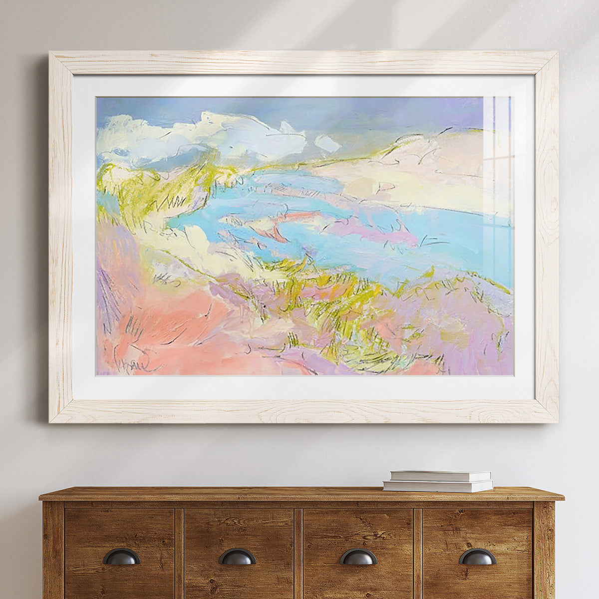 Got a Hold on Me - Barnwood Framed Art Print