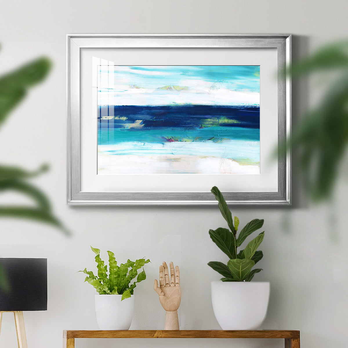 Above Us Only Sky - Modern Framed Art Print