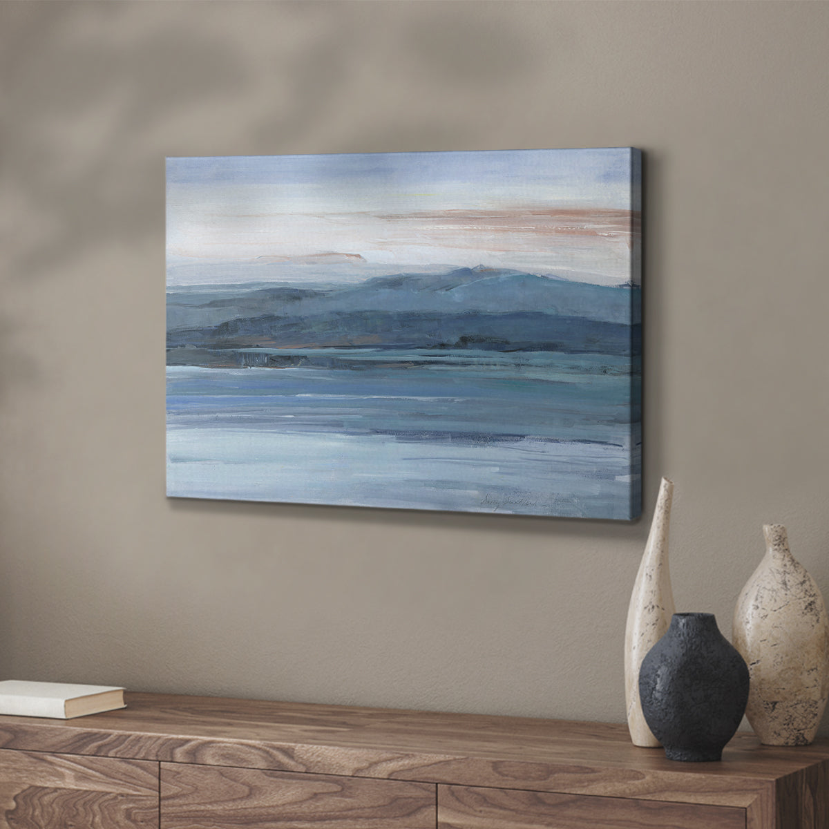 Across The Lake - Canvas Art Print
