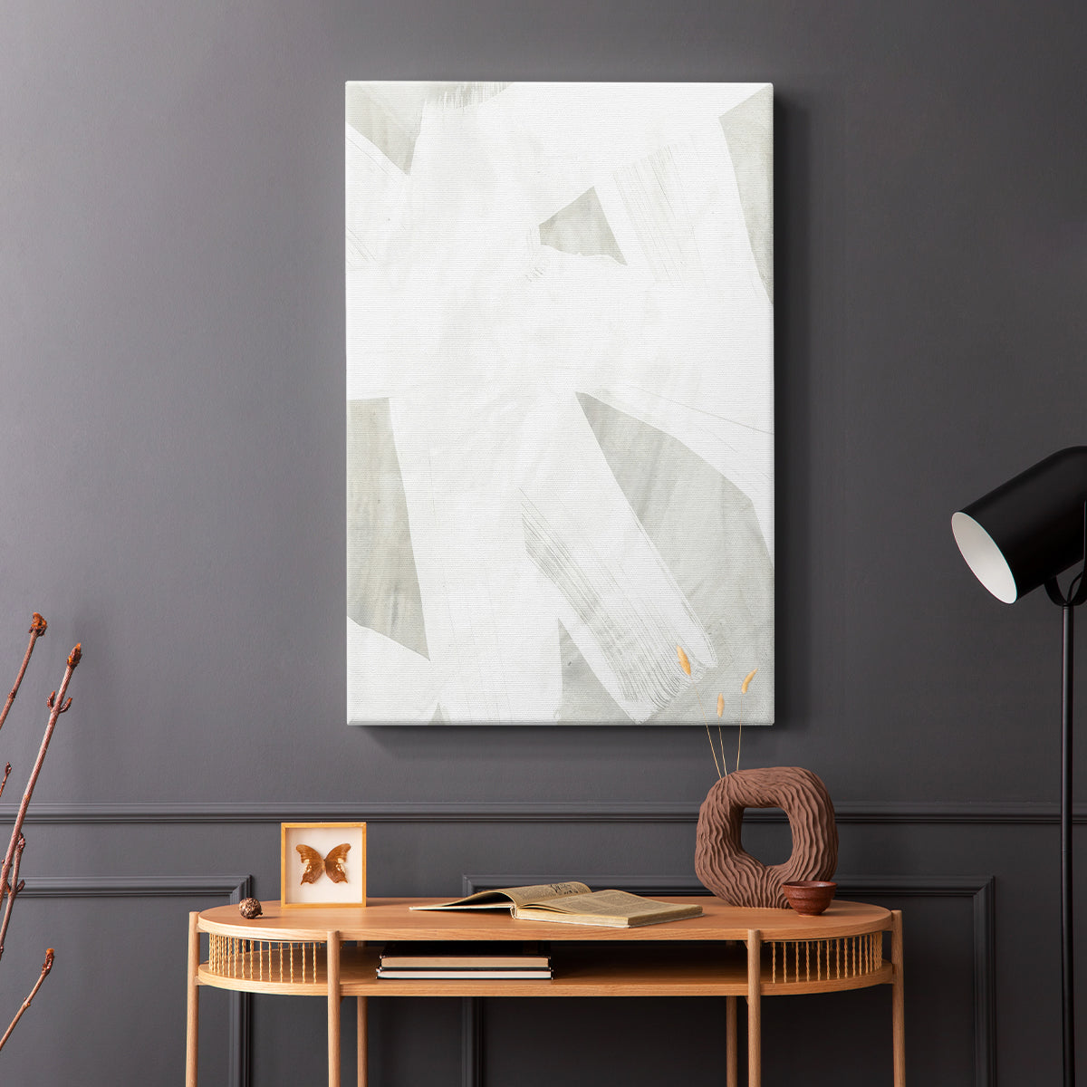 Stone Brush II - Canvas Art Print