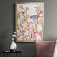 Cherry Blossom Perch II - Modern Framed Canvas Print