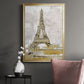 Eiffel Tower Glitz - Modern Framed Canvas Print